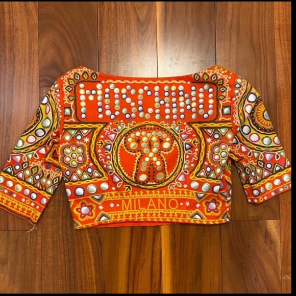 MOSCHINO CROP TOP - Picture 4 of 5
